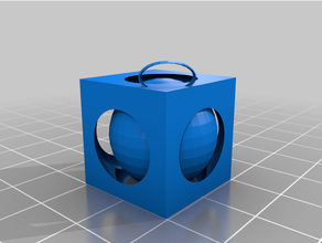 ball cube 3d print model - Mito3D