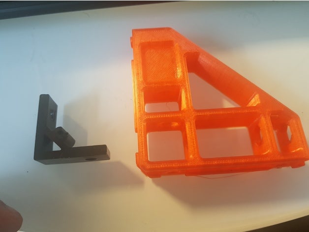 corner bracket ender 5 20x20 profile 20x40 creality ender5 upgrades 3D print model - Mito3D