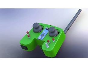 control gamepad basico para proyectos robotica 3d print model - Mito3D