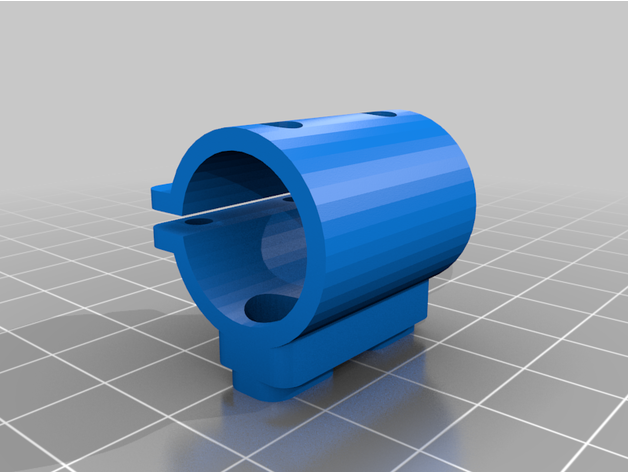 mlok Linterna montar i3t eos 3D print model - Mito3D