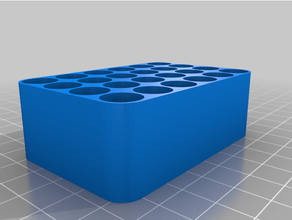 personalizado personalizador bateria organizador suporte recipiente caixa armazenamento bandeja 3d print model - Mito3D