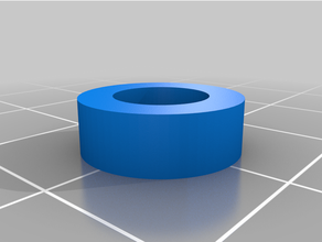 spring bushing 6mm bed support 3d print model - Mito3D