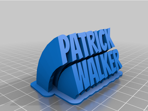 customized sweeping 2-line plate walker 3d print model - Mito3D