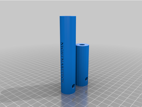 gel blaster saut 100mm 60mm longue gelball gelblaster gellball hopup 3d print model - Mito3D