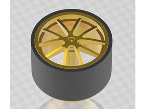 breyton ruote modello cerchi pneumatico separa 164 Brighton personalizzato hotwheels pressofuso scatola fiammiferi tomica 3d print model - Mito3D