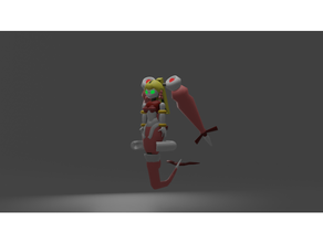 marino guaritore medabot medarots nostalgia robot robotgirl 3d print model - Mito3D