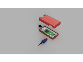 pi durum kılıf hole delik çukur Ahududu rpi USB 3d print model - Mito3D