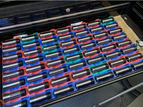 modulaire machinistes organisateur plateau 5c collet grille er32 3d print model - Mito3D