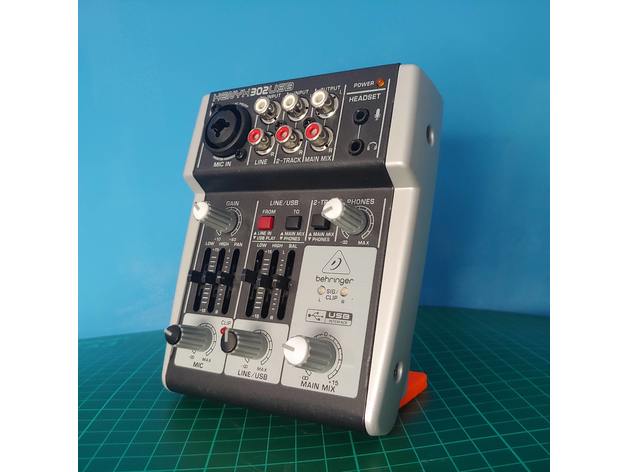 behringer xenyx 302usb stand 302 audio interface mixer input usb 3D print model - Mito3D