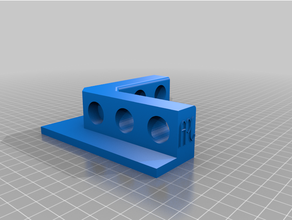corner clamp flange 90 degree diy guide woodworking tools 3d print model - Mito3D