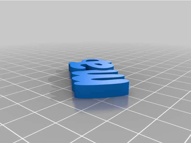 mas llavero personalizado 3D print model - Mito3D