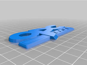 OPC logotipo x2 3d opel 3d print model - Mito3D