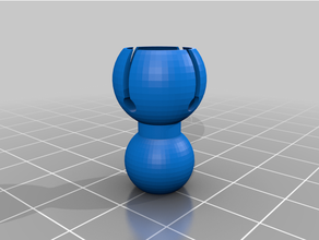 customized adjustable ball joint 3d print model - Mito3D
