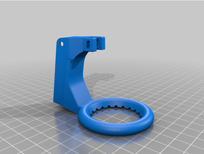 nozzle fan5015 support wade 3d print model - Mito3D