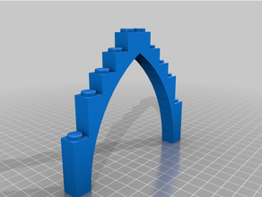 mas arcos ojival paraca exin castillos 3d print model - Mito3D