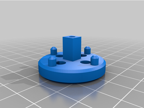 ruota hub nvidia kaya centro jetson nano omniwheel omni mozzo 3d print model - Mito3D