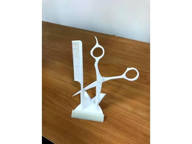 Telefon Halter Unterstützung Friseure Stand Friseur Smartphone 3D print model - Mito3D