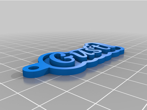 gustl personalizzato 3d print model - Mito3D