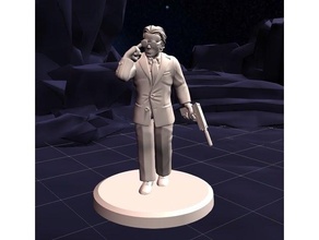 cia double-secret agent cerutti fancypants - gwar rumble antarctica 3d print model - Mito3D