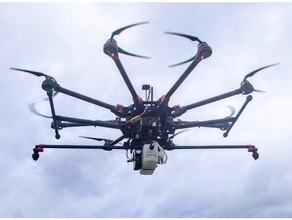 mosquito uas liquid sprayer drone control multirotor uav 3d print model - Mito3D
