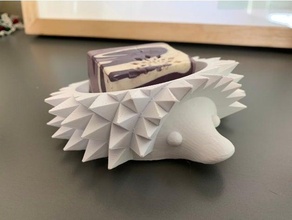 soaphog sabun tutma kirpi banyo Şirin süzgeç kurutma el yıkama hijyen mutfak Montessori pratik tabak Kulp destek tepsi yürümeye başlayan çocuk oyuncak 3d print model - Mito3D
