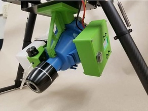 mosquito control uas ulv sprayer drone multirotor uav 3d print model - Mito3D