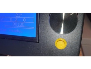 red a8 reiniciar botón cubierta carcasa funda monitor Afinación 3d print model - Mito3D