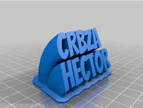 Hector personalizado 3d print model - Mito3D