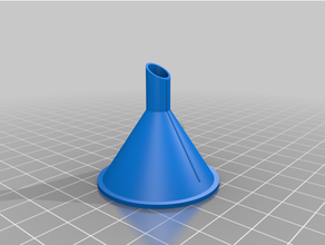 parametric funnel customized 3d print model - Mito3D