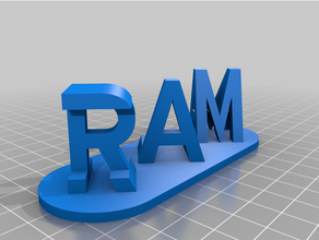 ram ila customized 3d print model - Mito3D