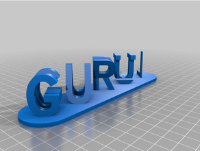 guru mayil customized 3d print model - Mito3D