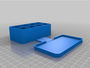caja customizada pára componentes personalizado 3d print model - Mito3D