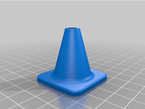 traffic cone 3d print model - Mito3D