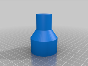 customized 41mm 32mm pipe adapter 3d print model - Mito3D