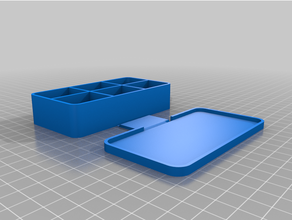 caja customizada personalizado 3d print model - Mito3D