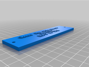 mufc plate 3d print model - Mito3D