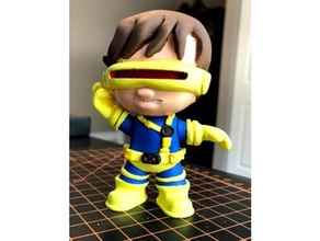 cyclops mini - x-men action figure collectible figurine marvel comics studios universe xmen 3d print model - Mito3D