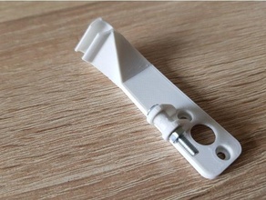 ender 3 pró filamento cabo grampo guia 3d print model - Mito3D
