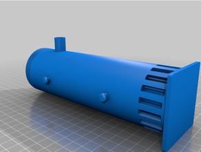 acquario uv filtro 3d print model - Mito3D