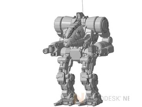 cestus americano mecha mechwarrior 3d print model - Mito3D