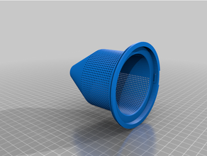 Orfeld vide poussière cône 3d print model - Mito3D