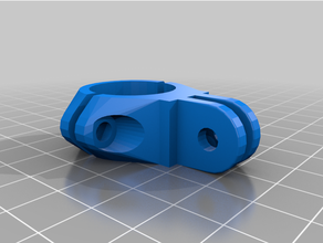 customized gopro mounts library expand 3d print model - Mito3D