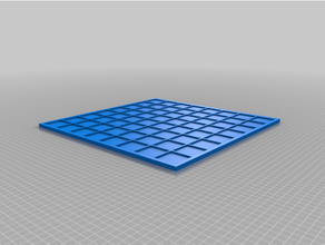 customizable checkerboard boardgames checkers chessboard custom games 3d print model - Mito3D
