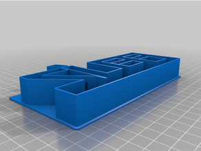 fel cortante galletitas personalizado 3d print model - Mito3D