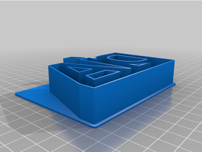 cortante galletitas personalizzato 3d print model - Mito3D