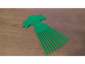 tmnt saç toplamak Afro delta hayran kanatlı menhol örtmek kılıf ninja kaplumbağalar kanalizasyon şapka ergen mutant 3d print model - Mito3D