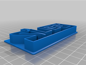 fel cortante galletitas customized 3d print model - Mito3D
