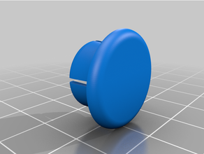 tube cap endcap 3d print model - Mito3D