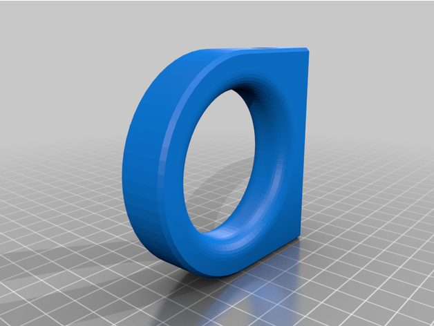 Cour outil titulaire soutien 3D print model - Mito3D