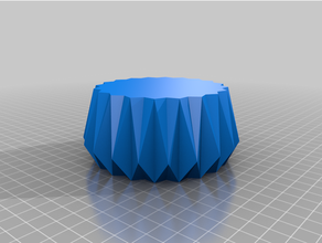 poly Topf Modell 1 Container Blumentopf Blume Pflanzer Pflanzgefäße Pflanze Lager 3d print model - Mito3D